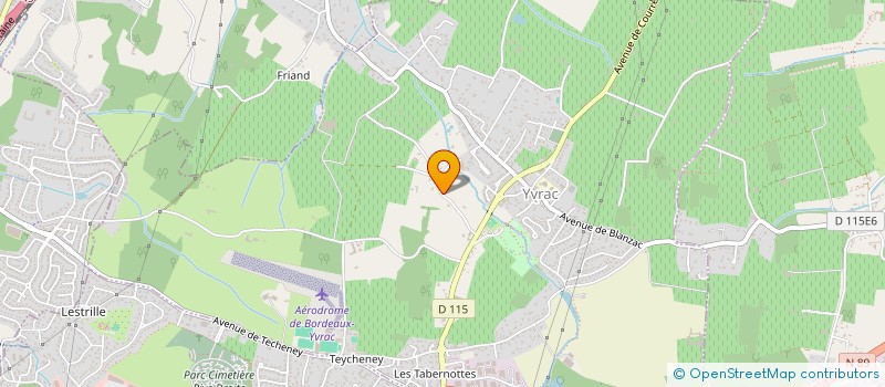 localisation de l'entreprise PACHERA CHARON  YVRAC