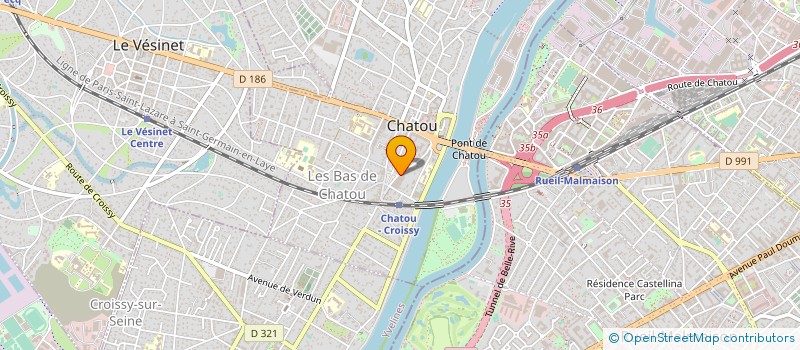 localisation de l'entreprise PACHI PACHA  CHATOU