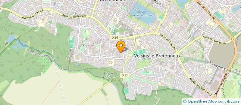 localisation de l'entreprise PACHO  VOISINS-LE-BRETONNEUX