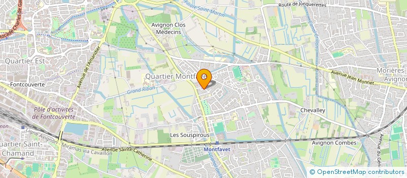 localisation de l'entreprise PACHRISEB 74 SC  AVIGNON