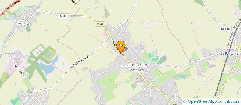 localisation de l'entreprise PACHY FRERES  SAINGHIN-EN-WEPPES