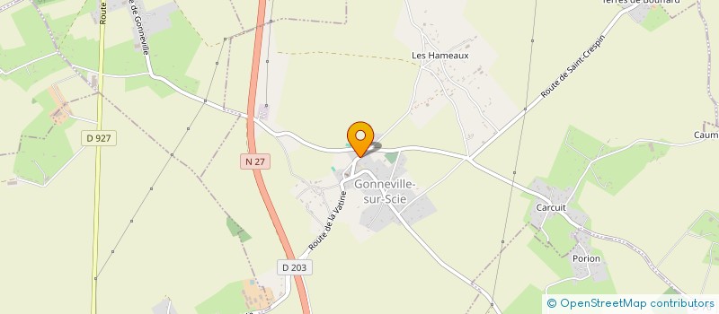 localisation de l'entreprise PACI ENVIRONNEMENT  GONNEVILLE-SUR-SCIE