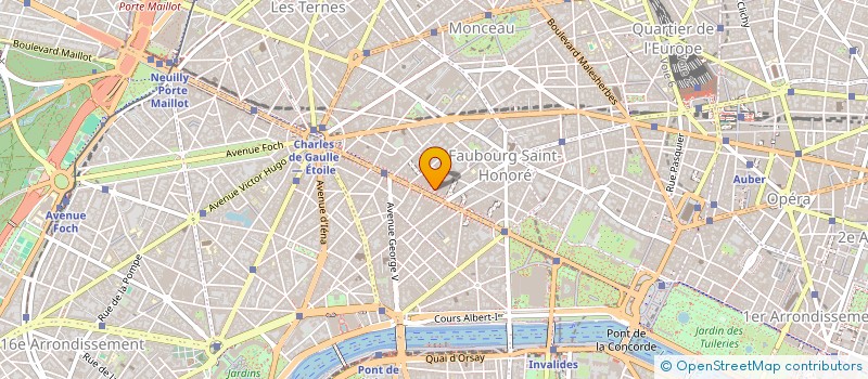 localisation de l'entreprise PACIFIC BLACK PEARLS (EUROPE)  PARIS