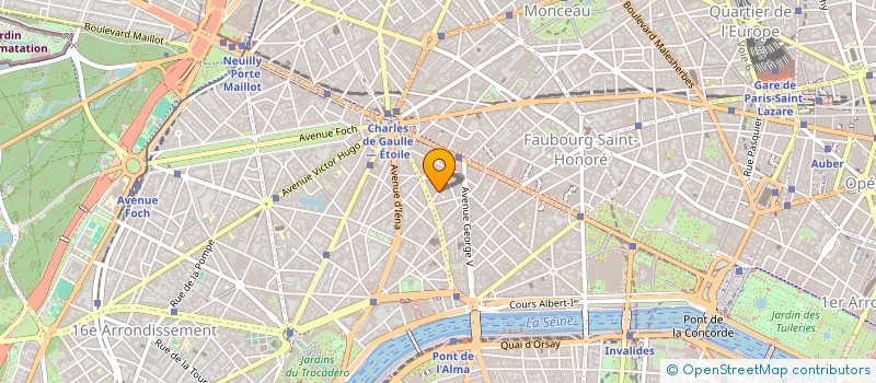 localisation de l'entreprise PACIFIC CONCEPT à NEUILLY-SUR-SEINE