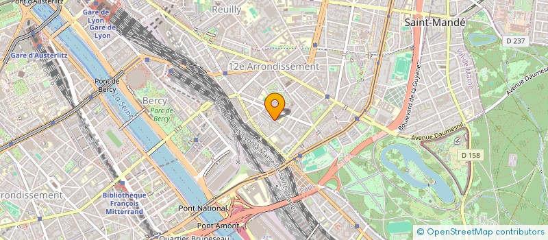 localisation de l'entreprise PACIFIC HARDWARE  PARIS