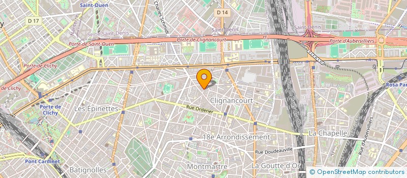 localisation de l'entreprise PACIFIC HOTEL  PARIS