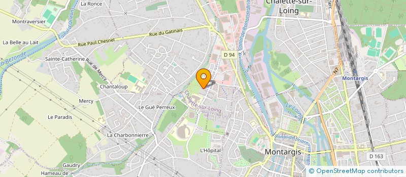 localisation de l'entreprise PACIFIC RENOVATION  MONTARGIS