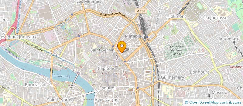 localisation de l'entreprise PACIFIC SECURITE à TOULOUSE
