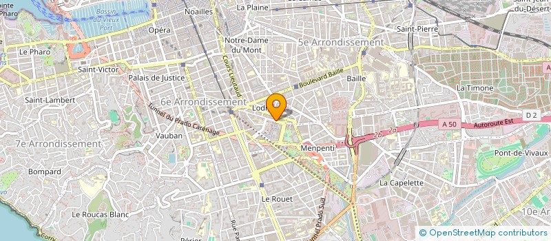 localisation de l'entreprise PACIFIC SERVICE à MARSEILLE