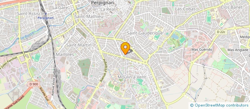 localisation de l'entreprise PACIFIC SHORES  PERPIGNAN