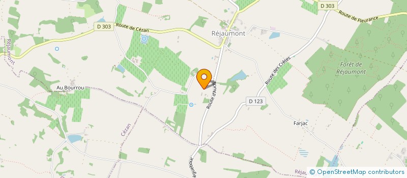 localisation de l'entreprise PACIFIQUE EXPERTISE  REJAUMONT