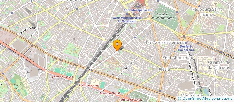 localisation de l'entreprise PACIFIQUE MOTO à PARIS