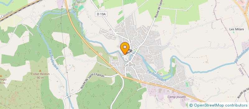 localisation de l'entreprise PACIFLORE  GRANS