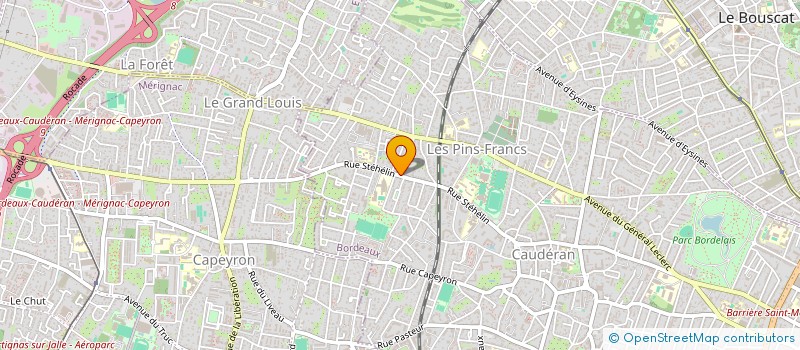 localisation de l'entreprise PACIOLYS  BORDEAUX