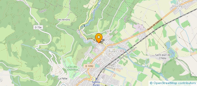 localisation de l'entreprise PACK 38 à TULLINS