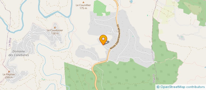 localisation de l'entreprise PACK ALLIANCE à LE MUY