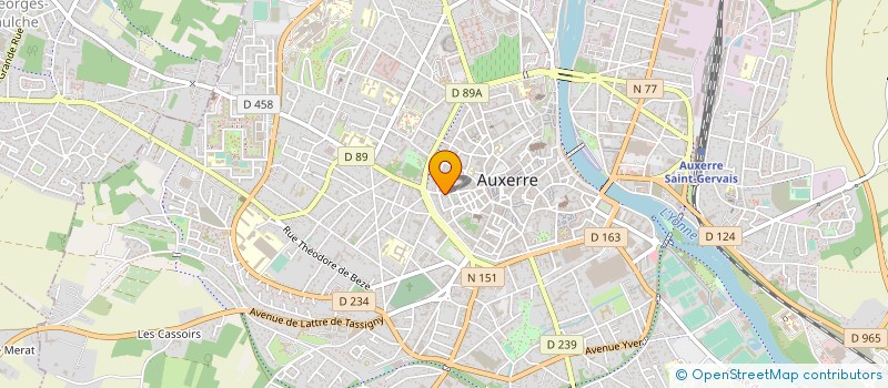 localisation de l'entreprise PACK FACILITY MANAGEMENT à AUXERRE