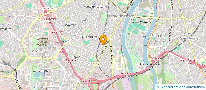 localisation de l'entreprise PACK FOOD 31 à TOULOUSE