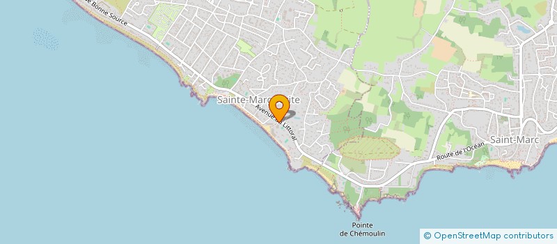 localisation de l'entreprise PACK FRAIS  PORNICHET