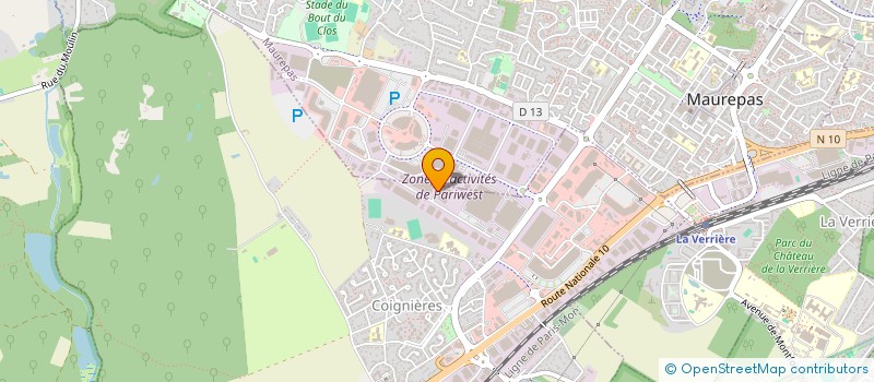 localisation de l'entreprise PACK ISOL 78 à MAUREPAS