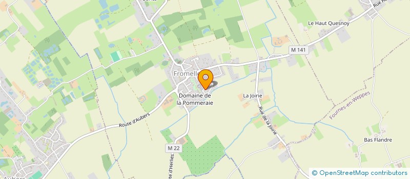 localisation de l'entreprise PACK LINE à FROMELLES