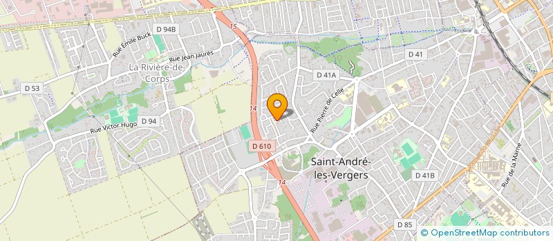 localisation de l'entreprise PACK LUXE  SAINT-GERMAIN