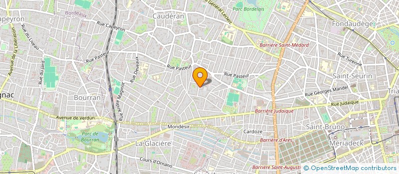 localisation de l'entreprise PACK N WINE à BORDEAUX