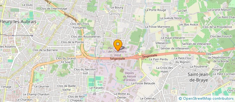 localisation de l'entreprise PACK TRADE HOLDING  VINEUIL