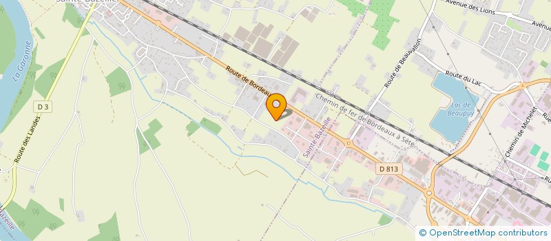 localisation de l'entreprise PACKAGE  SAINTE-BAZEILLE