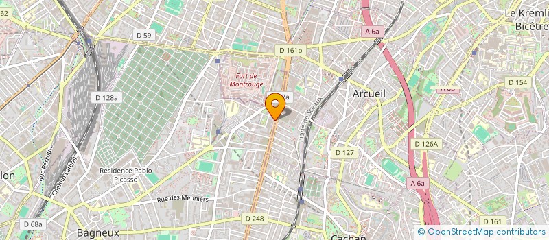 localisation de l'entreprise PACKCITY à BAGNEUX