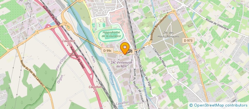 localisation de l'entreprise PACKCITY FRANCE à CAVAILLON