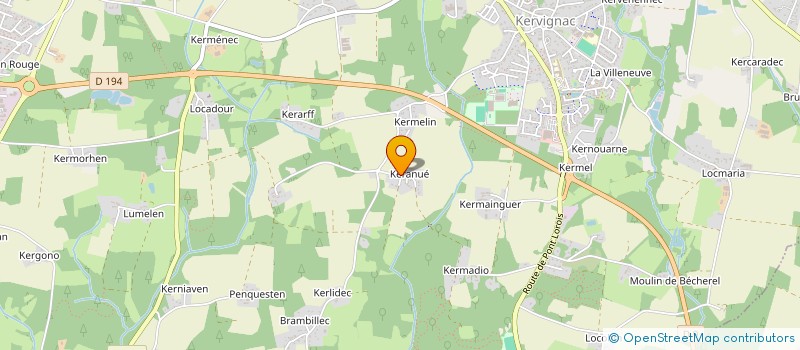 localisation de l'entreprise PACKGY  CHARTRES-DE-BRETAGNE