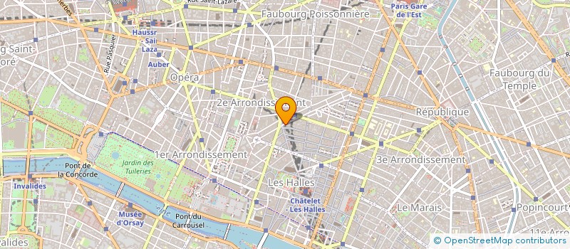 localisation de l'entreprise PACKING FRANCE à PARIS