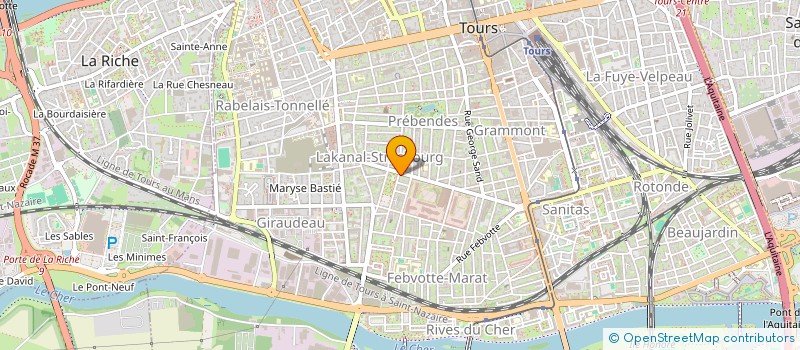 localisation de l'entreprise PACKING37  TOURS