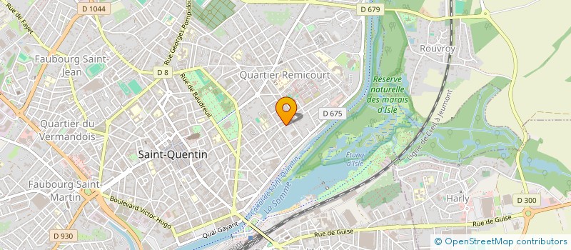 localisation de l'entreprise PACLAPARIS à SAINT-QUENTIN