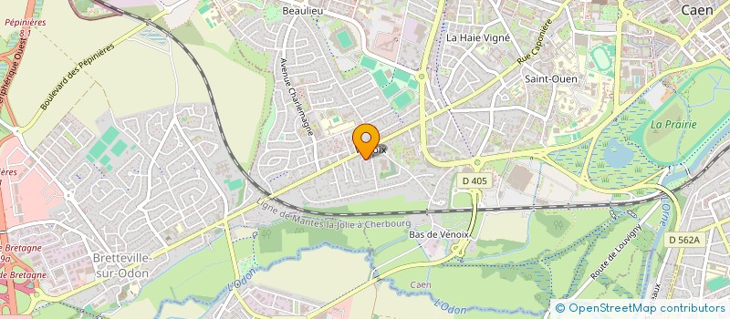 localisation de l'entreprise PACLAWI à CAEN