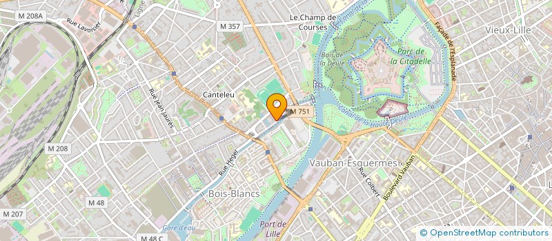 localisation de l'entreprise PACLOO à LAMBERSART