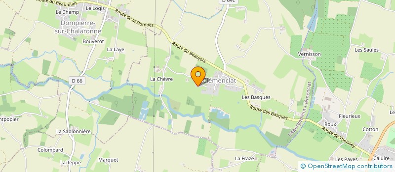 localisation de l'entreprise PACMAN VO  L'ABERGEMENT-CLEMENCIAT