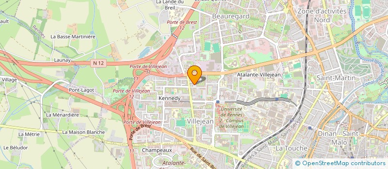 localisation de l'entreprise PACMEL  RENNES