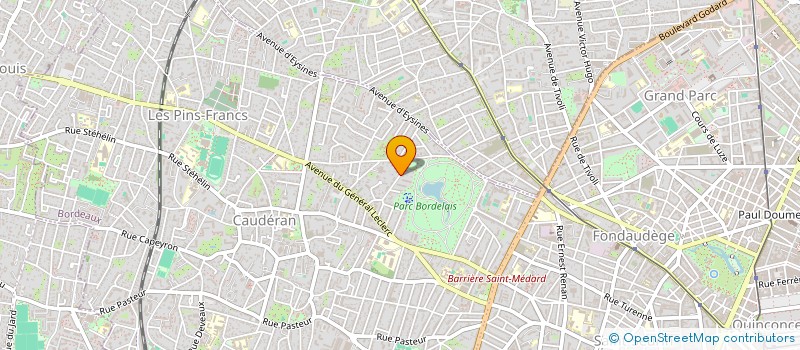 localisation de l'entreprise PACO 2L  BORDEAUX