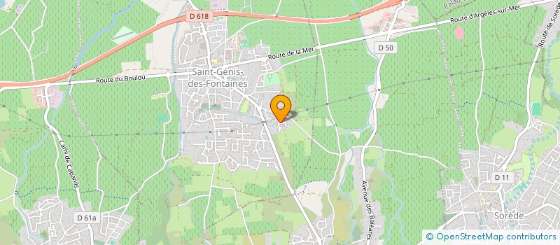 localisation de l'entreprise PACO  SAINT-GENIS-DES-FONTAINES