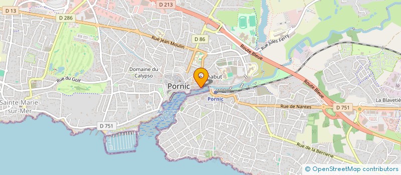 localisation de l'entreprise PACO à PORNIC