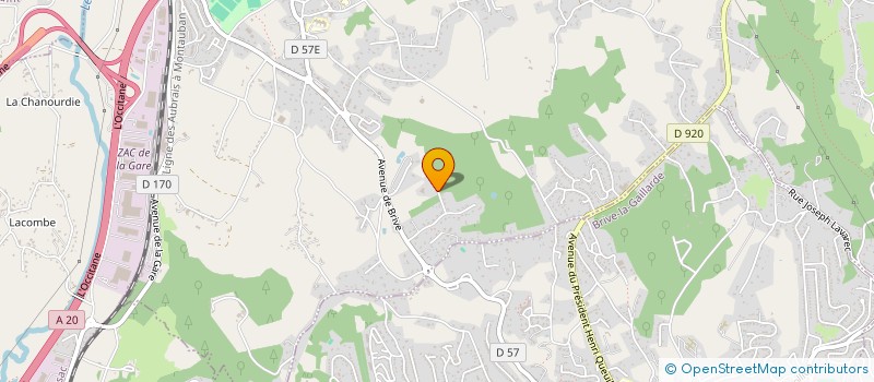 localisation de l'entreprise PACO  USSAC