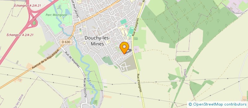 localisation de l'entreprise PACO à DOUCHY-LES-MINES