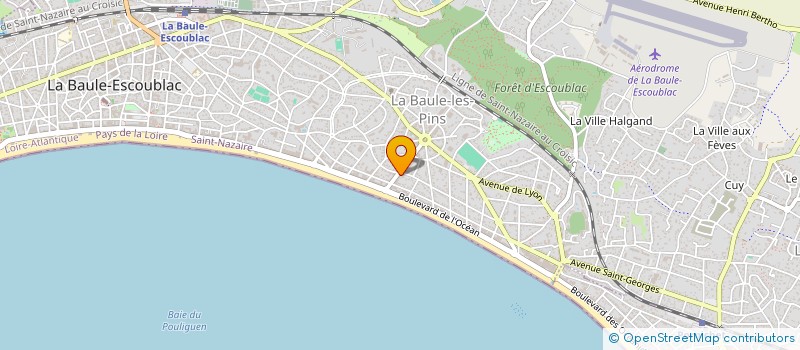 localisation de l'entreprise PACO ET LUNA  LA BAULE-ESCOUBLAC