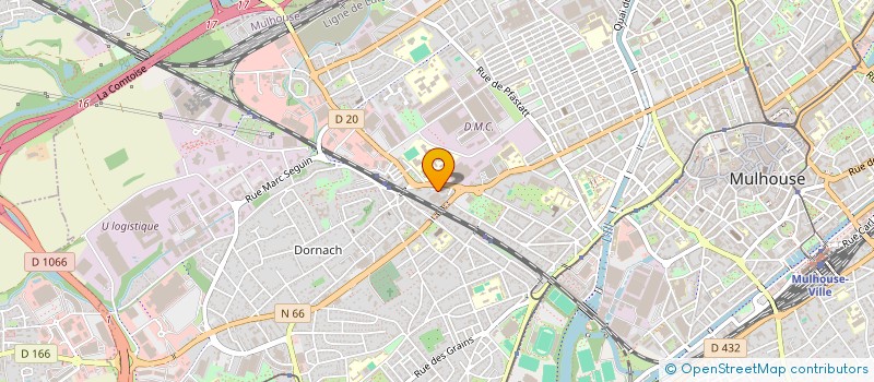 localisation de l'entreprise PACOBAT  MULHOUSE