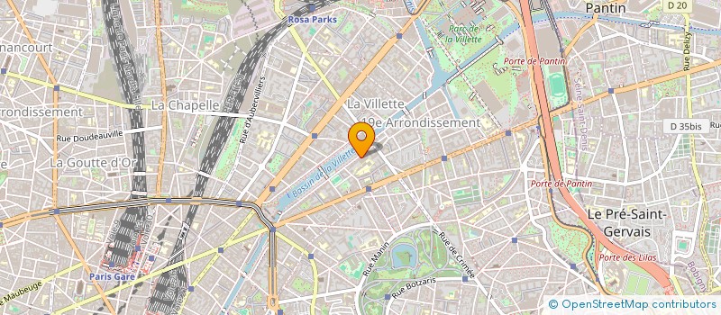 localisation de l'entreprise PACOLIA  PARIS