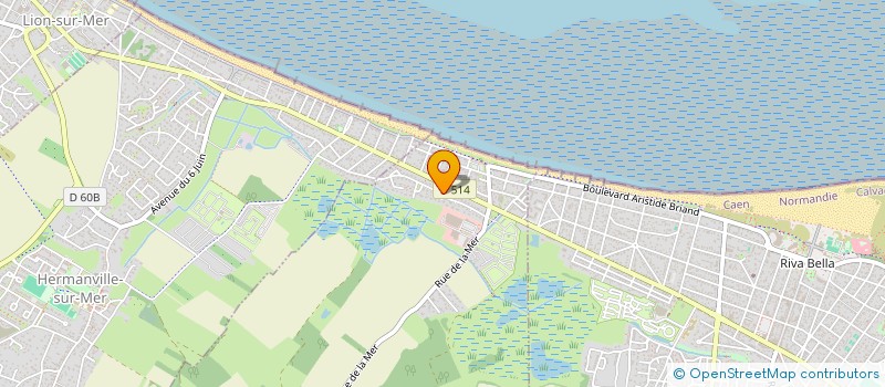 localisation de l'entreprise PACOLINI  COLLEVILLE-MONTGOMERY