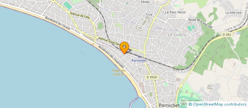 localisation de l'entreprise PACOLITO à PORNICHET