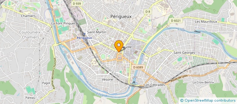 localisation de l'entreprise PACOM à PERIGUEUX